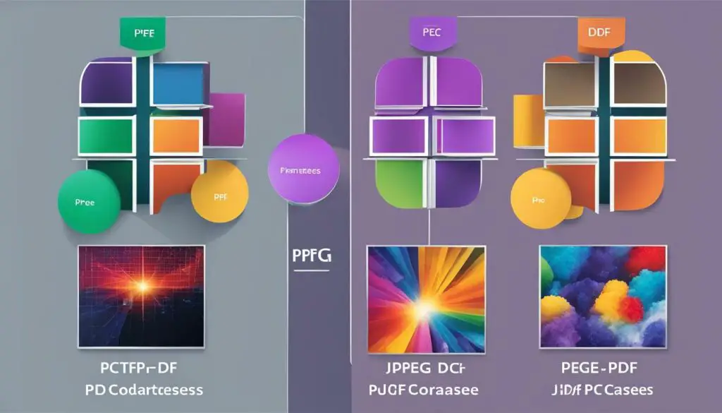 is jpeg better than pdf
