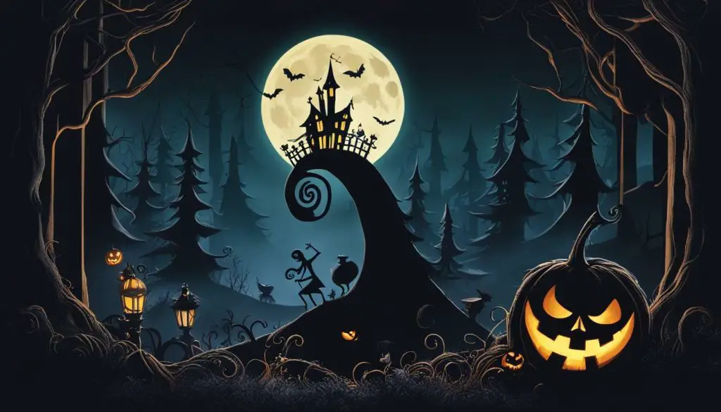 svg nightmare before christmas