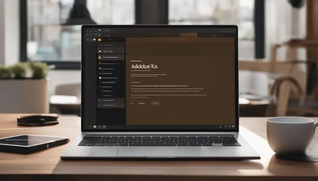 Adobe XD Share mode
