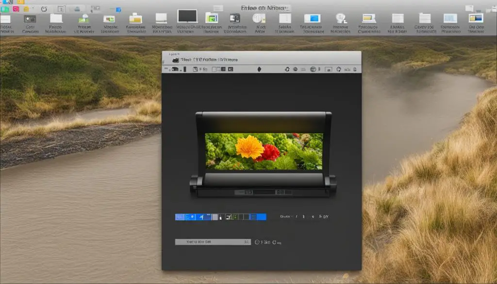 how to get print size of tiff file in mac