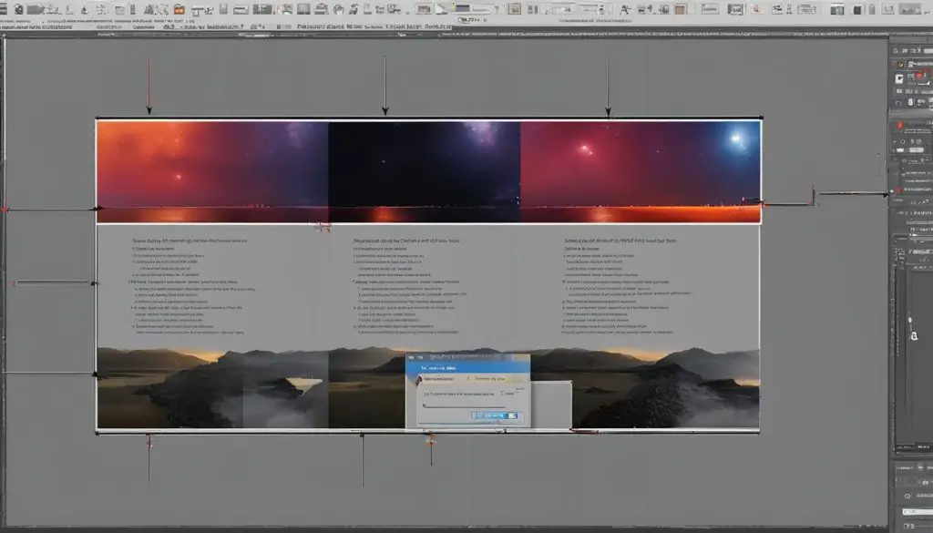 how to proper file set up paper banner GIMP