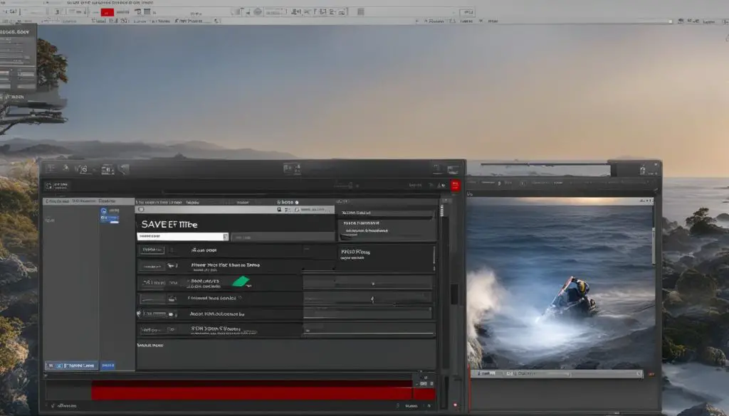 how to save tiff file from leica las af
