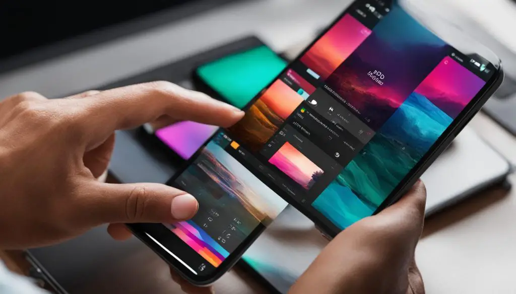 using adobe mix to edit PSD files